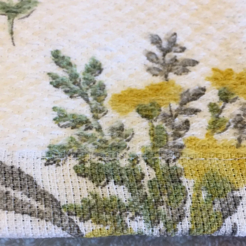 Spring Wild Flowers Farmhouse Kitchen Towels Set of 2 Aurora Studio NWT cotton - Picture 6 of 16